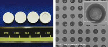 圖七、Covalent Material開發出富含微細孔洞之陶瓷製細胞培養皿晶片