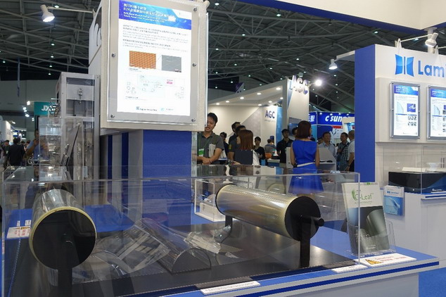 日本電氣硝子與工研院攜手研發之R2R金屬網格印刷流程及試產觸控面板