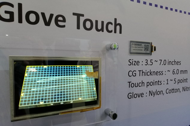 億力光電可戴多種手套觸控面板