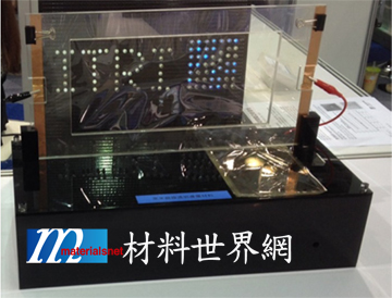 圖十、工研院開發之奈米銀線透明導電材料