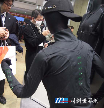 圖二、MAS公司利用杜邦材料製作的安全夾克，適合夜間跑者穿著