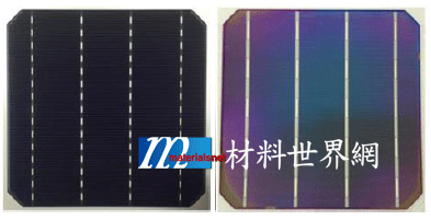 圖十、工研院雙面鈍化射極與背面太陽電池之正、背面圖案