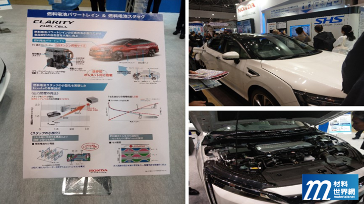 圖廿、Honda展出之Honda Clarity Fuel Cell燃料電池電動車