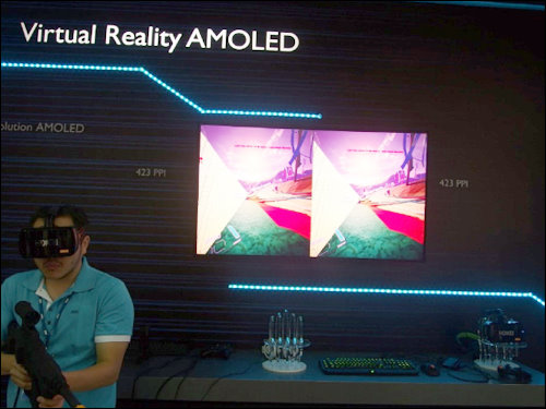 友達虛擬實境(VR)AMOLED