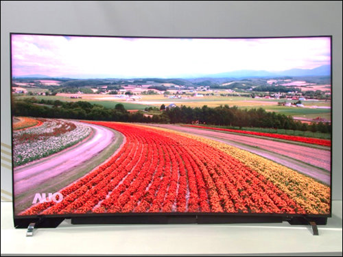 友達65吋彎曲型無邊框4K2K LCD TV