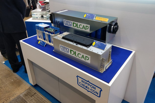 NIPPON CHEMI-CON 展示之新一代DLCAP超級電容器產品