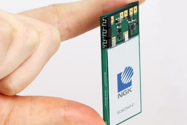 NGK Insulators展出EnerCera晶片型陶瓷蓄電池 