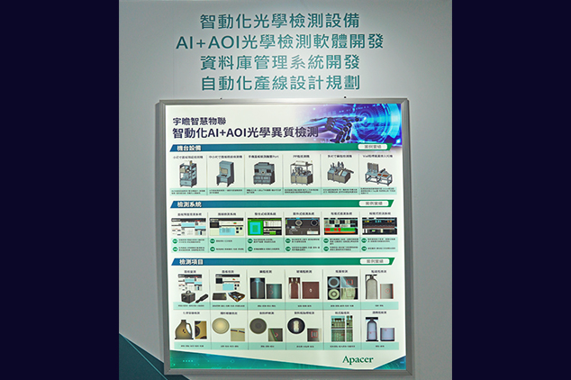 宇瞻科技整合光學設備、圖形技術與人機自動化系統，展出面板產業光學檢測方案