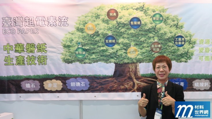 圖十一、台灣超電素流期許成為全世界環保紙的大供應商