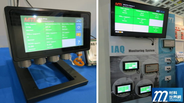 圖十六、IAQ-Pro有四個智能型感測元件插槽設計，方便隨時增加額外測試項目