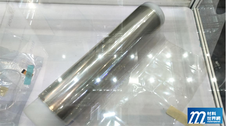 圖十三、亞泰金屬以設備端的優勢，利用奈米銀線製作軟性透明導電膜